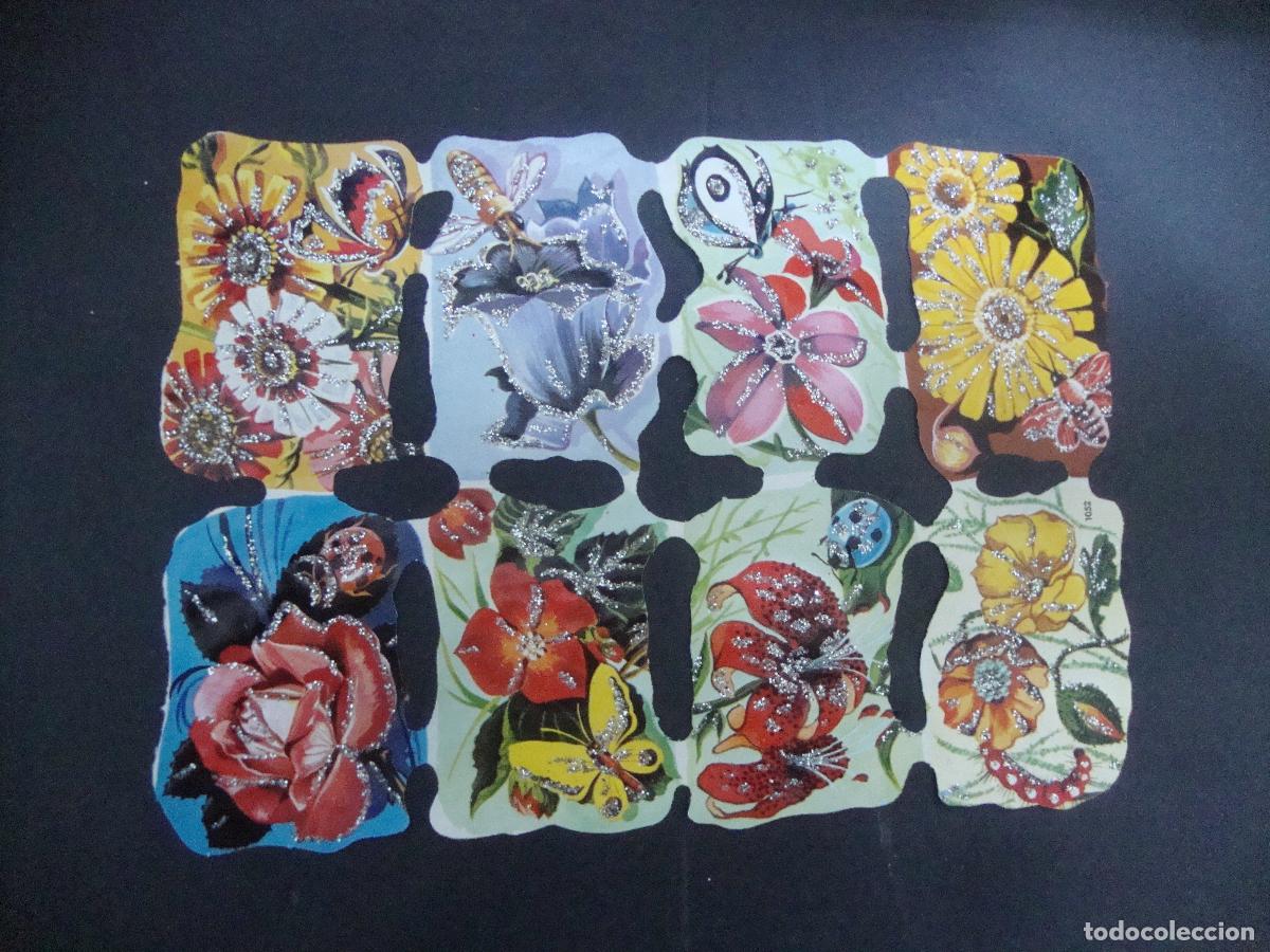 Coleccionismo Cromos antiguos: EDICIONES VULCANO CROMOS DE LUJO TROQUELADOS ESCARCHADOS