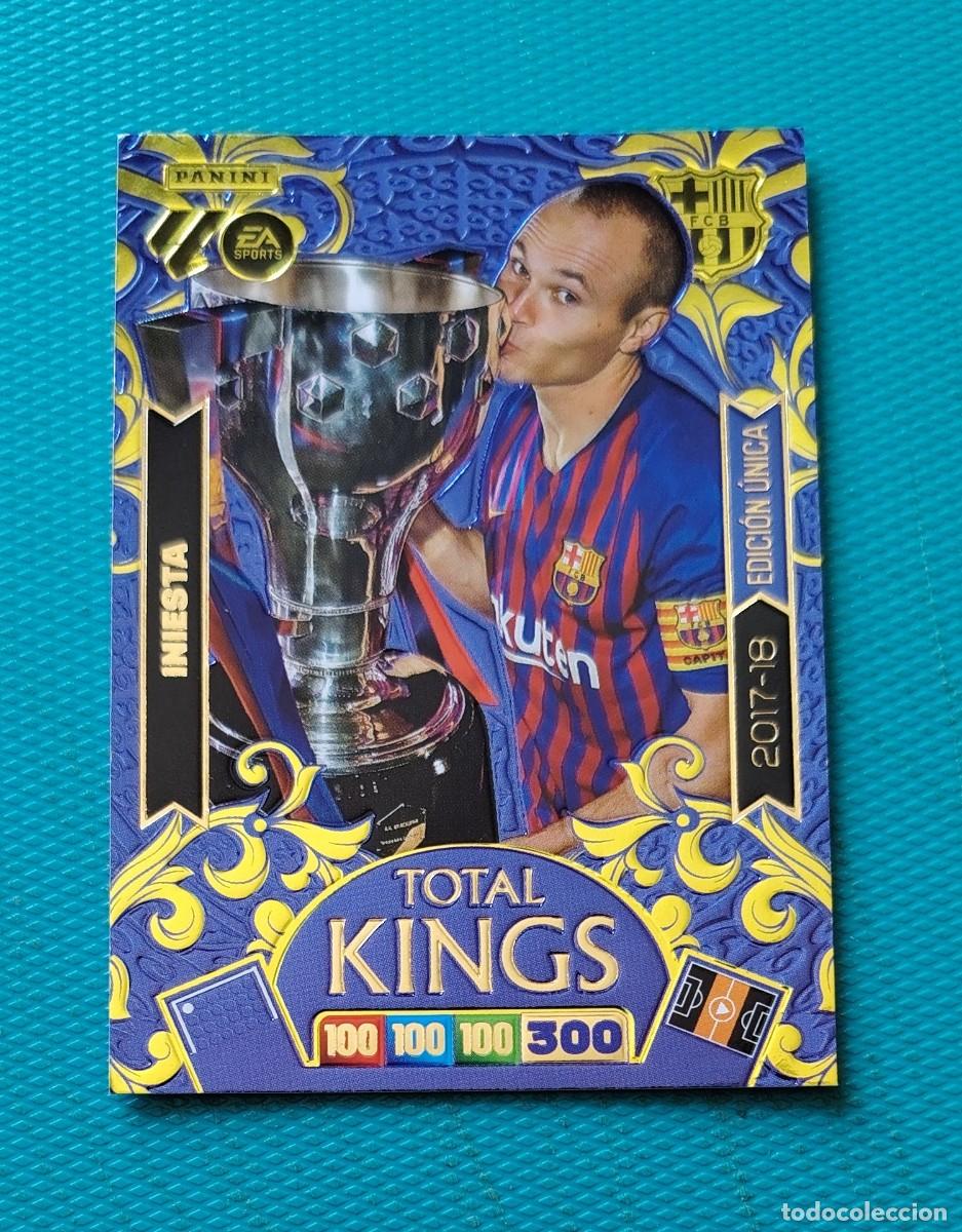 Coleccionismo Cromos antiguos: CROMO DE INIESTA - PANINI TEMPORADA 2017/18 ADRENALYN EDICION UNICA - 120INI