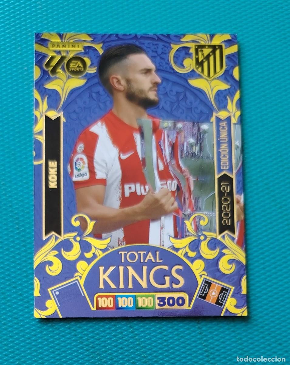 Coleccionismo Cromos antiguos: CROMO DE KOKE - PANINI TEMPORADA 2020/21 ADRENALYN EDICION UNICA - 120KOK