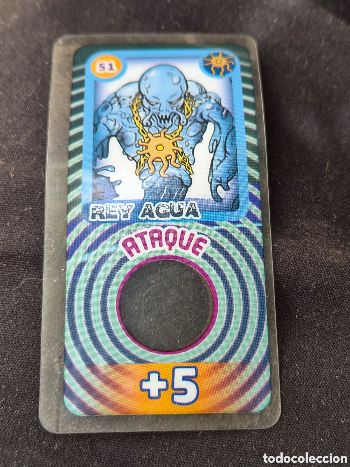 Coleccionismo Cromos antiguos: 51 - REY , AGUA CROMO ACTIMEL ACTIGUERREROS