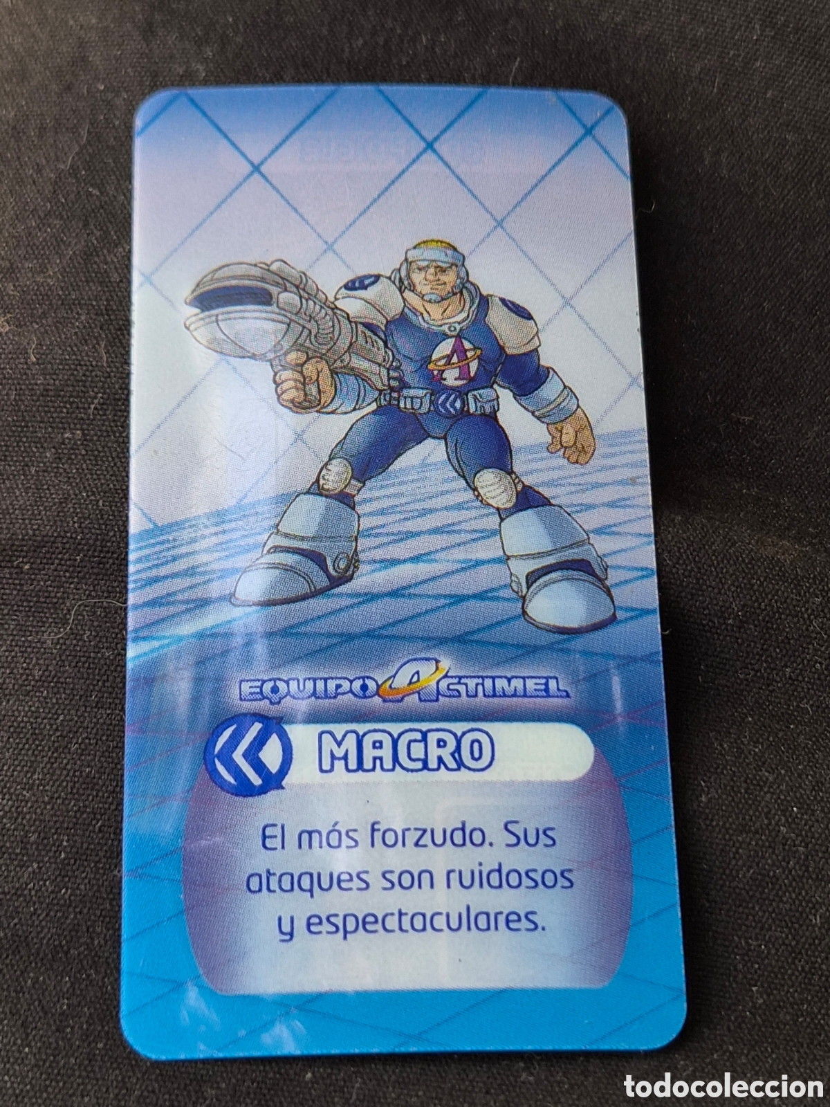 Coleccionismo Cromos antiguos: MACRO , CROMO ACTIMEL ACTIGUERREROS