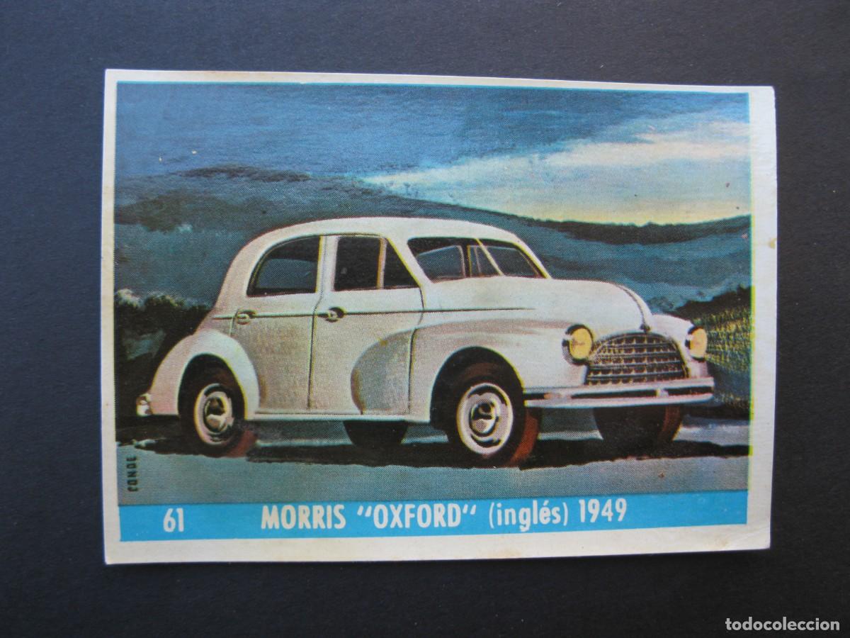 Coleccionismo Cromos antiguos: AUTO AL DIA - CROMO N&ordm; 61 - MORRIS OXFORD - CHOCOLATES LAS COMAS - EDITORIAL BRUGUERA - NUNCA PEGADO