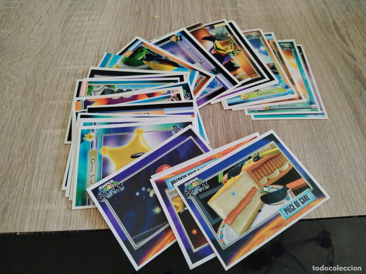 Coleccionismo Cromos antiguos: Super Mario Galaxy- lote de 39 cromos diferentes nuevos