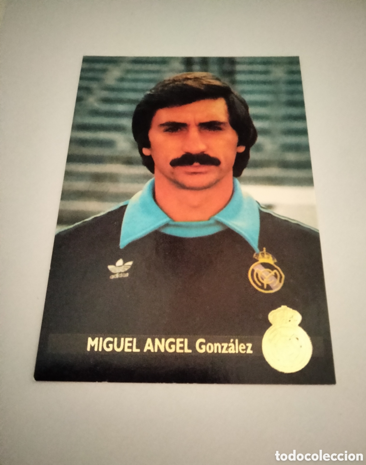 Coleccionismo Cromos antiguos: MIGUEL ANGEL # 108 REAL MADRID ORO 1902 - 1996 MAGIC BOX