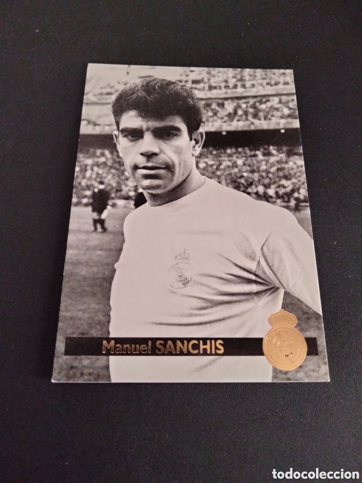 Coleccionismo Cromos antiguos: SANCHIS # 104 REAL MADRID ORO 1902 - 1996 MAGIC BOX