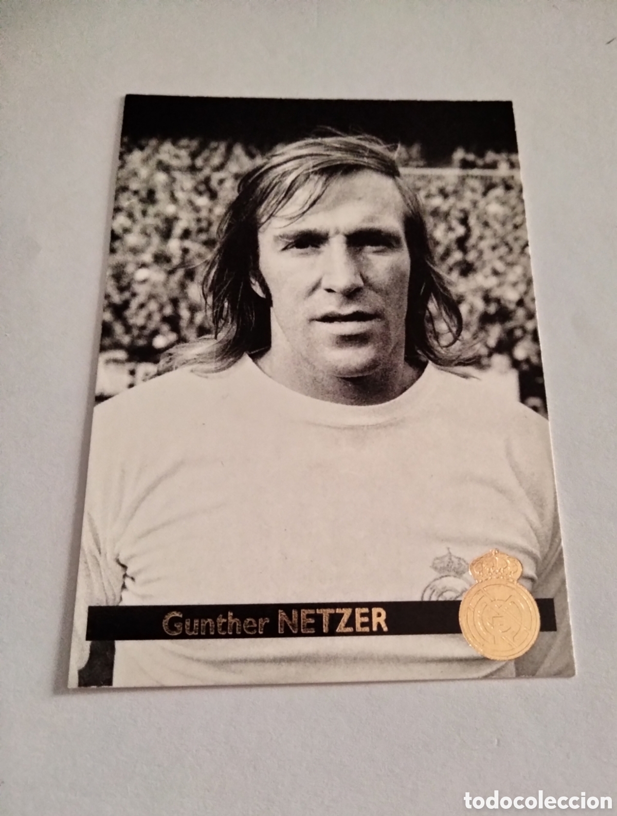 Coleccionismo Cromos antiguos: NETZER # 112 REAL MADRID ORO 1902 - 1996 MAGIC BOX