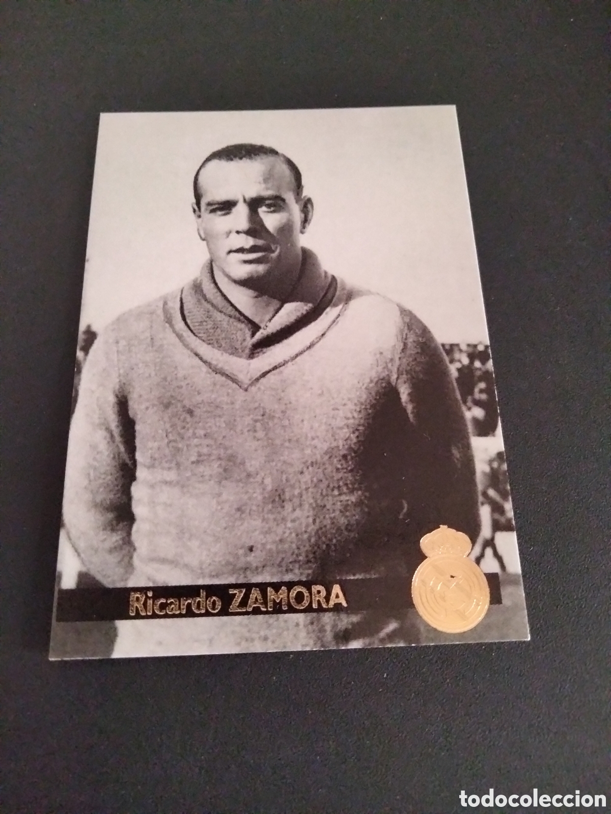 Coleccionismo Cromos antiguos: ZAMORA # 88 REAL MADRID ORO 1902 - 1996 MAGIC BOX
