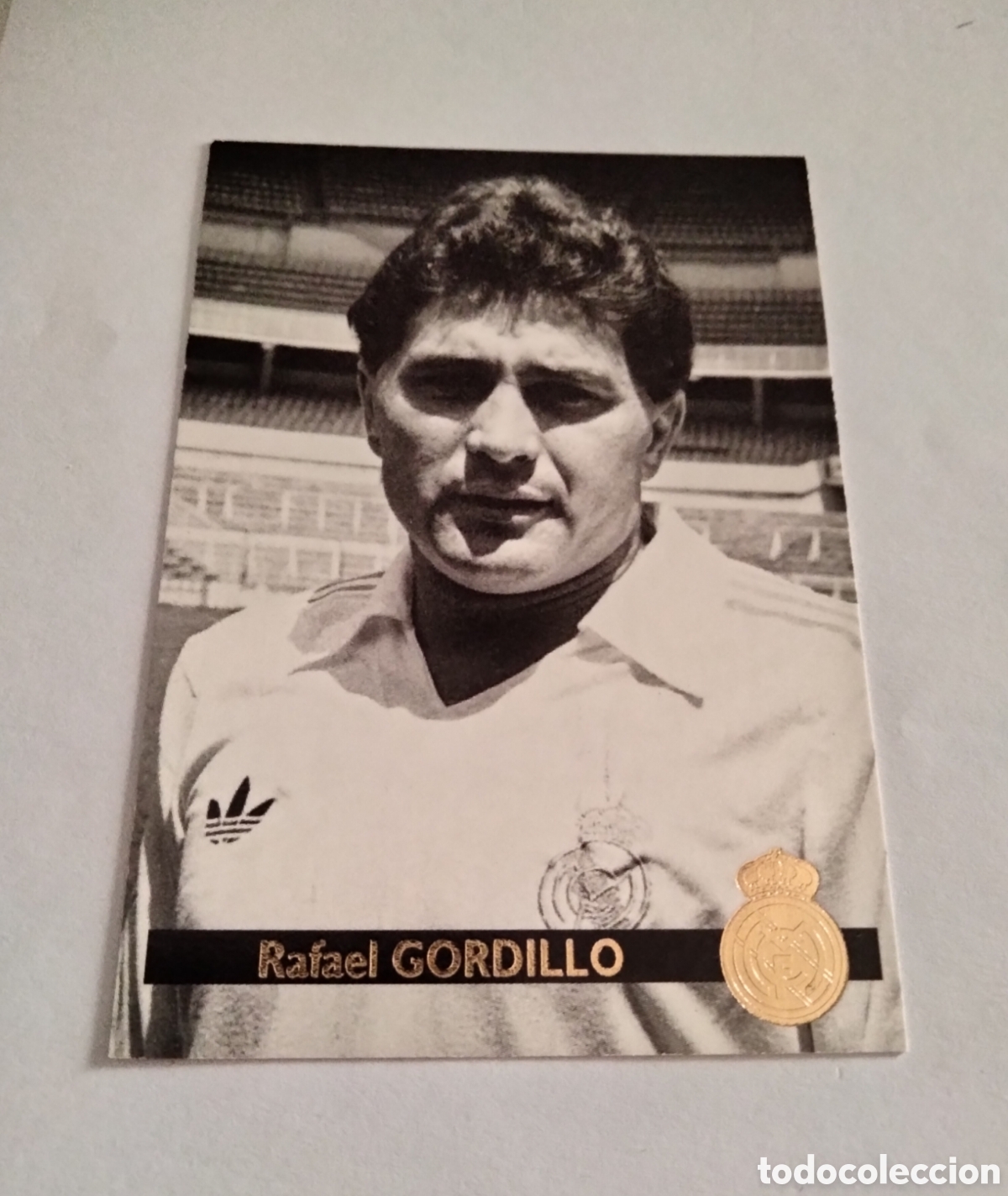 Coleccionismo Cromos antiguos: GORDILLO # 122 REAL MADRID ORO 1902 - 1996 MAGIC BOX