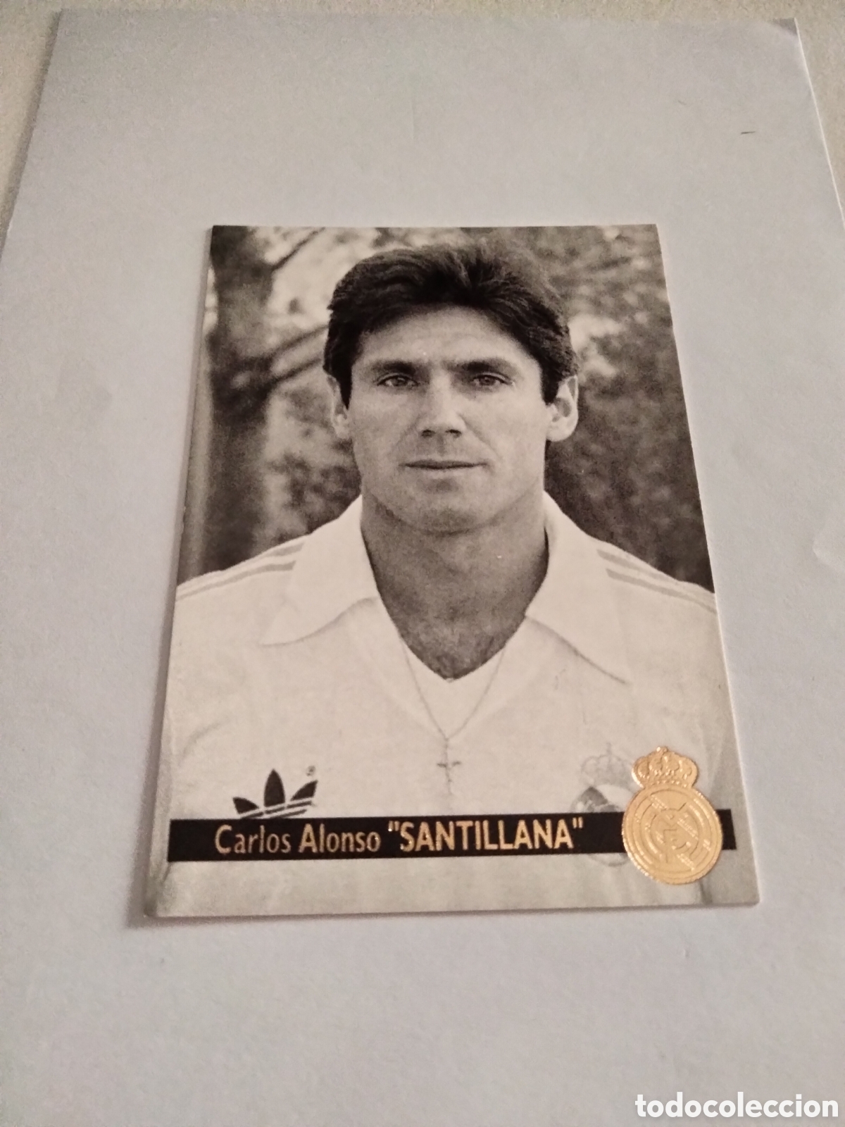 Coleccionismo Cromos antiguos: SANTILLANA # 111 REAL MADRID ORO 1902 - 1996 MAGIC BOX