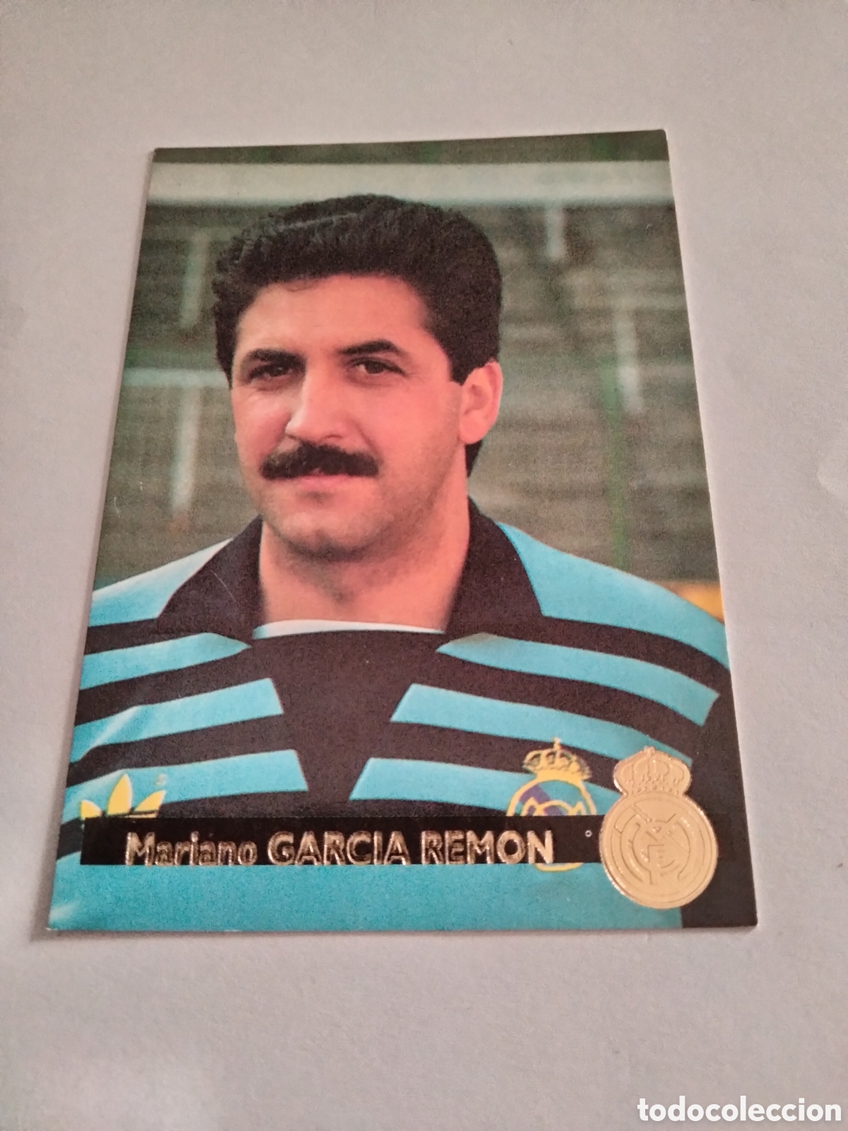 Coleccionismo Cromos antiguos: GARCIA REMON # 110 REAL MADRID ORO 1902 - 1996 MAGIC BOX