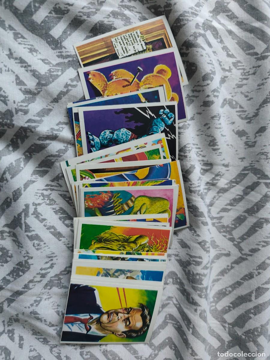 Coleccionismo Cromos antiguos: Lote 33 cromos Monstruos cromos guay, sin pegar sin repetir