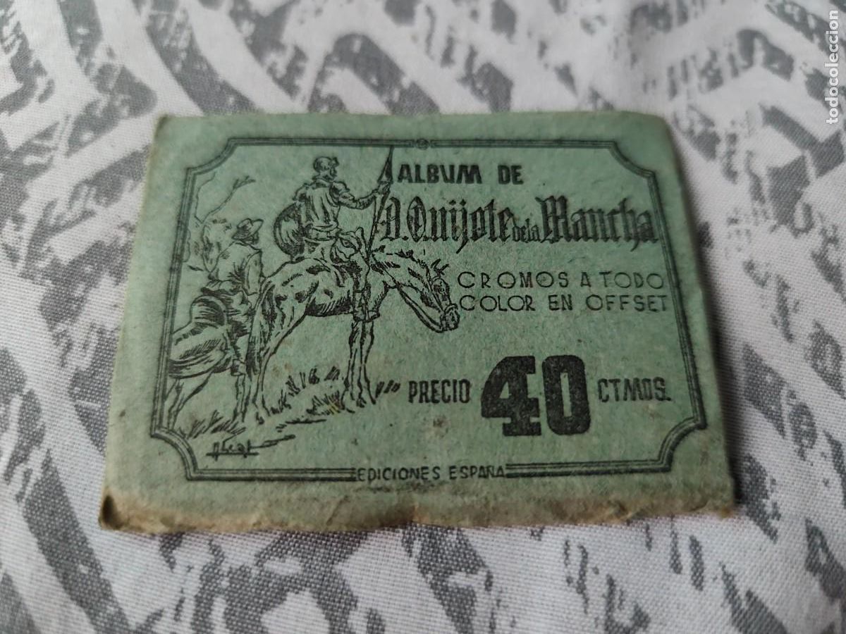 Coleccionismo Cromos antiguos: SOBRE cerrado Don Quijote de la Mancha. Ediciones Espa&ntilde;a