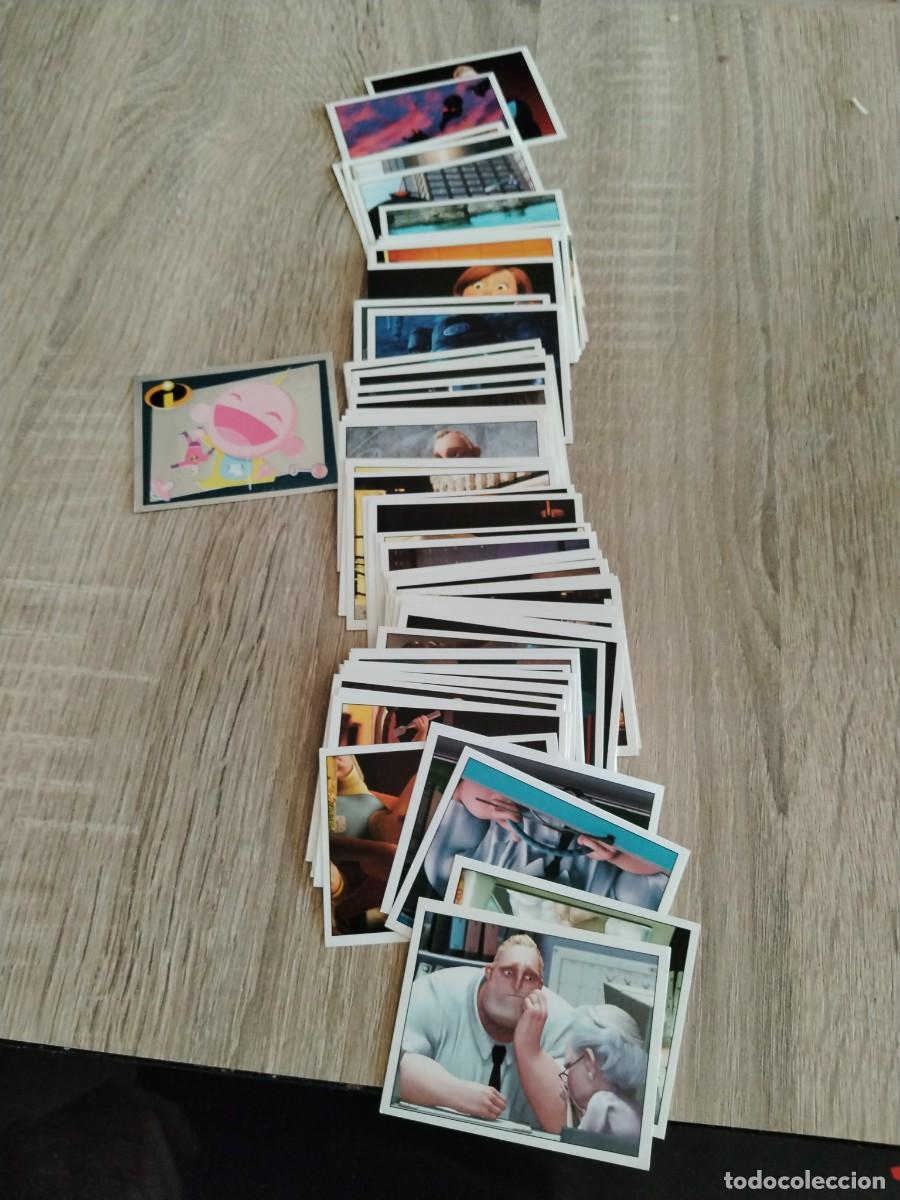 Colecionismo Cromos antigos: Los incre&iacute;bles- lote de 70 cromos diferentes