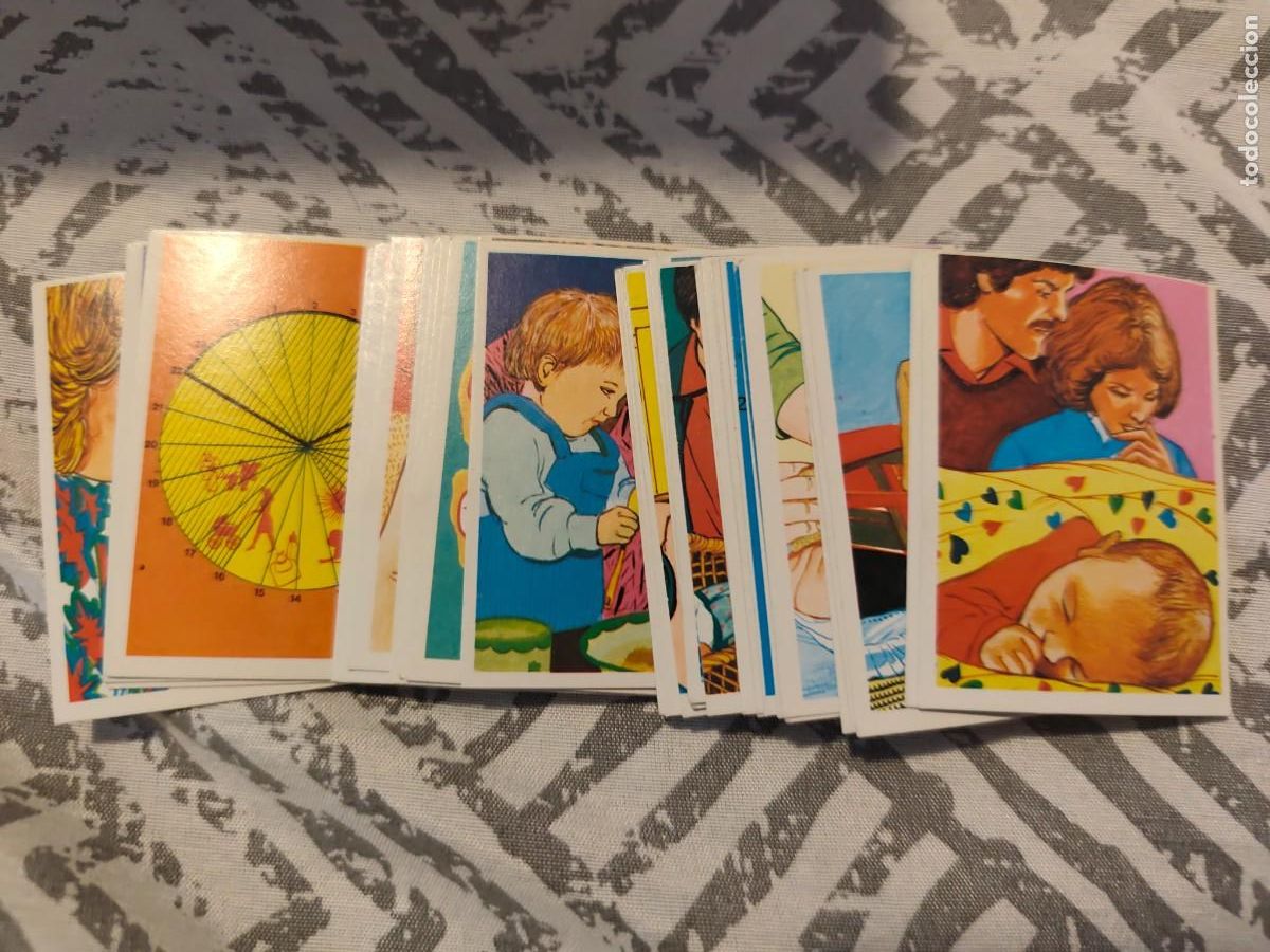 Coleccionismo cromos antiguos: Lote unos 40 cromos Un ni&ntilde;o va a nacer. Cromos Cano . Sin pegar sin repetir