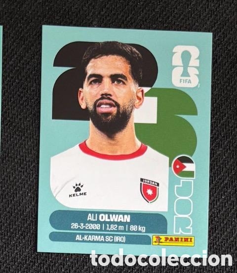 Sammeln alte Sammelbilder: Ali Olwan Jordania FIFA World Cup 2026 panini sticker