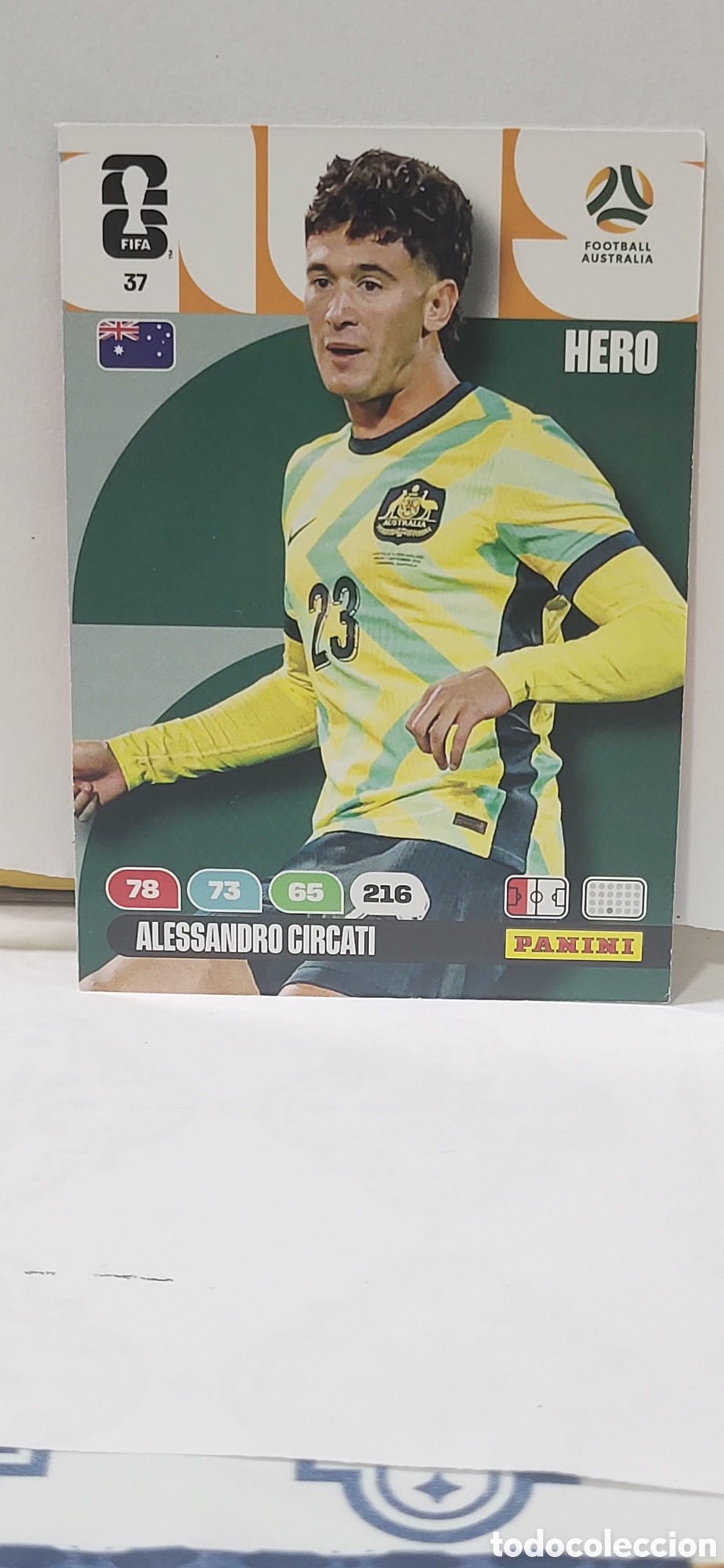 Colecionismo Cromos antigos: ALESSANDRO CIRCATI AUSTRALIA N&ordm; 37 ADRENALYN XL MUNDIAL 2026 26 FIFA WORLD CUP PANINI