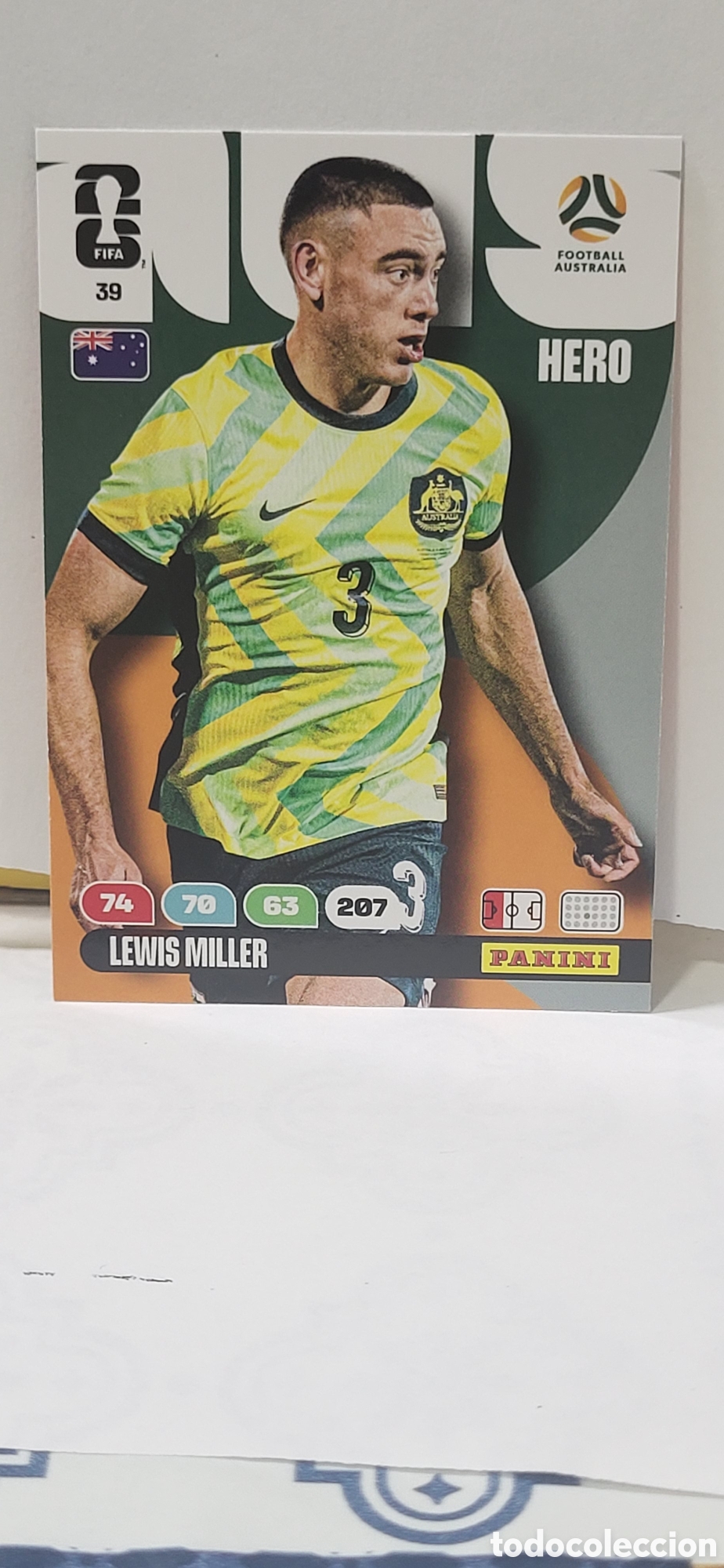 Colecionismo Cromos antigos: LEWIS MILLER AUSTRALIA N&ordm; 39 ADRENALYN XL MUNDIAL 2026 26 FIFA WORLD CUP PANINI