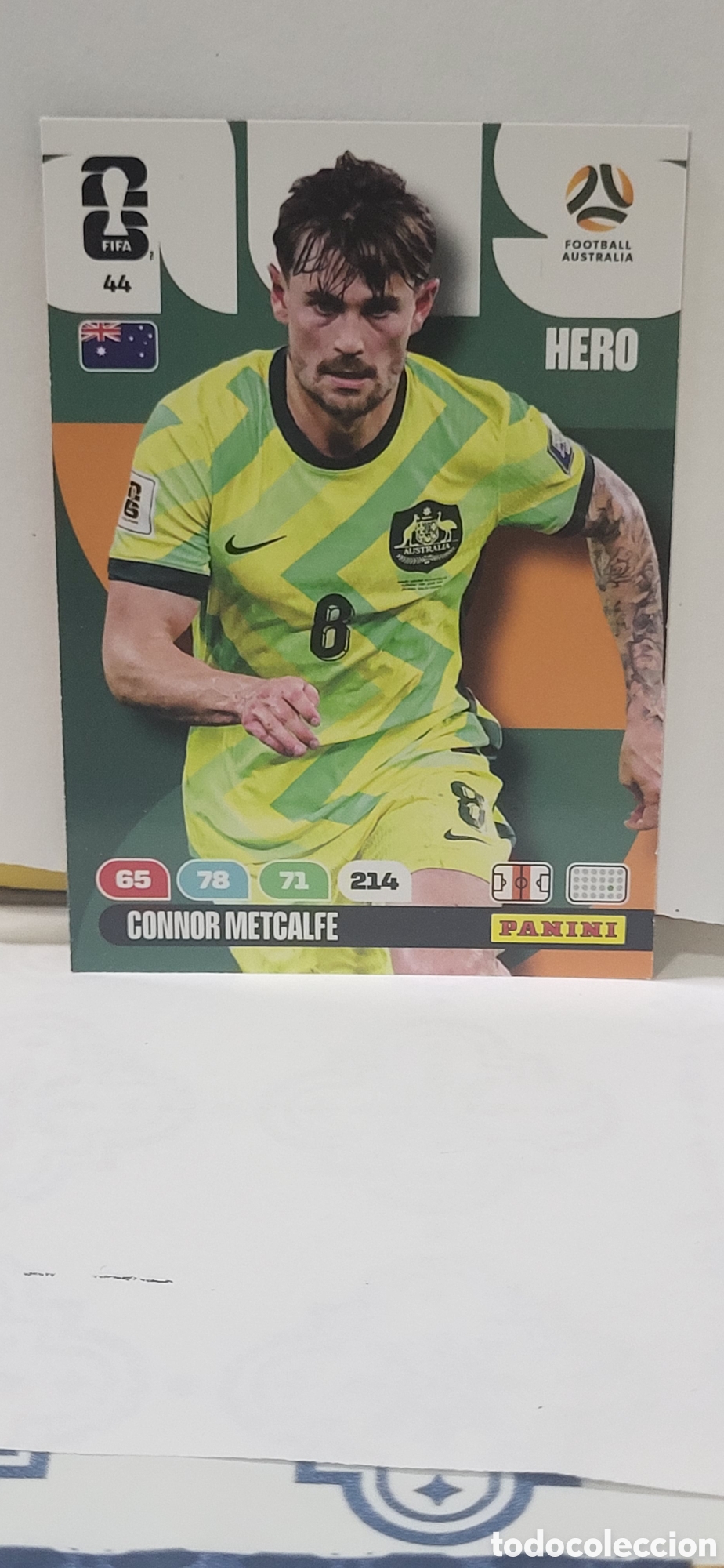 Colecionismo Cromos antigos: CONNOR METCALFE AUSTRALIA N&ordm; 44 ADRENALYN XL MUNDIAL 2026 26 FIFA WORLD CUP PANINI