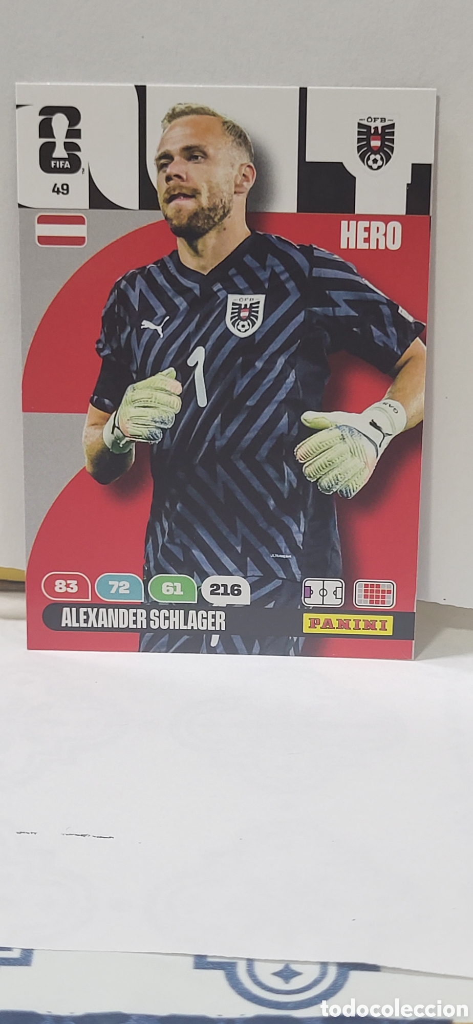 Sammeln alte Sammelbilder: ALEXANDER SCHLAGER AUSTRIA N&ordm; 49 ADRENALYN XL MUNDIAL 2026 26 FIFA WORLD CUP PANINI