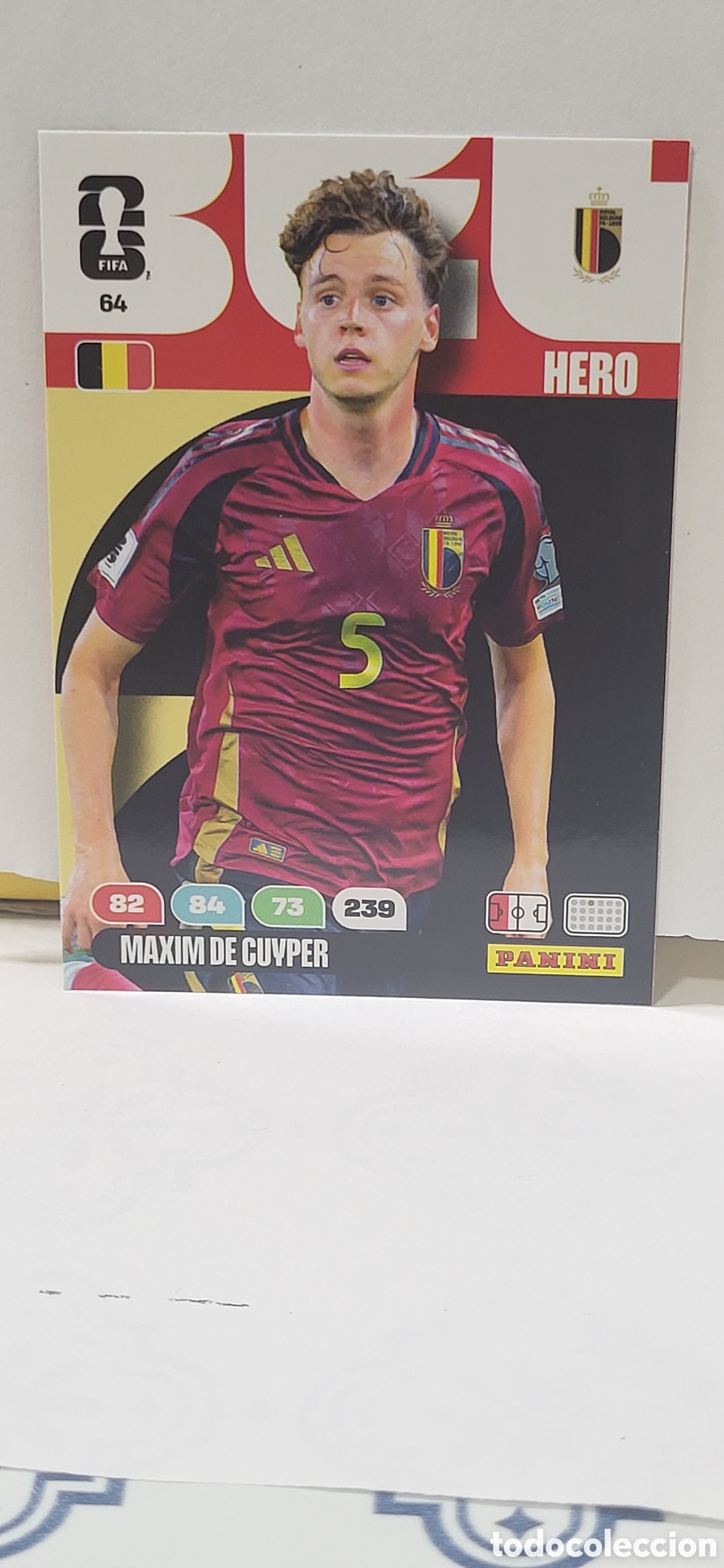 Collezionismo Figurine antiche: MAXIM DE CUYPER BELGICA N&ordm; 64 ADRENALYN XL MUNDIAL 2026 26 FIFA WORLD CUP PANINI