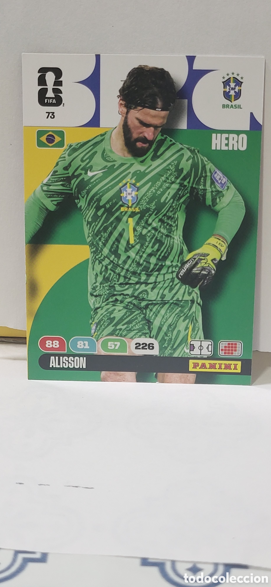 Collectionnisme Cartes &agrave; collectionner anciennes: ALISSON BRASIL N&ordm; 73 ADRENALYN XL MUNDIAL 2026 26 FIFA WORLD CUP PANINI