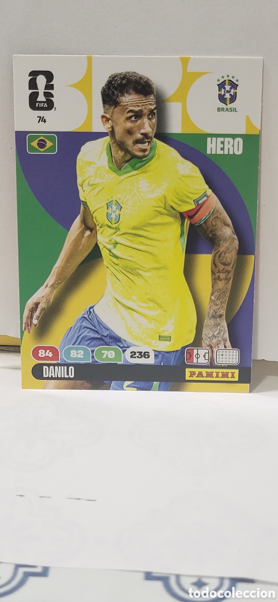Collectionnisme Cartes &agrave; collectionner anciennes: DANILO BRASIL N&ordm; 74 ADRENALYN XL MUNDIAL 2026 26 FIFA WORLD CUP PANINI