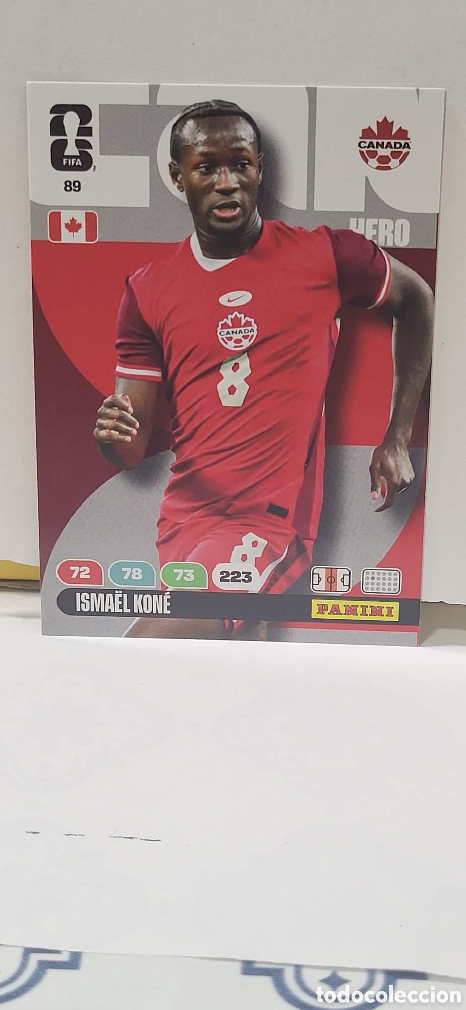 Coleccionismo cromos antiguos: ISMAEL KONE CANADA N&ordm; 89 ADRENALYN XL MUNDIAL 2026 26 FIFA WORLD CUP PANINI