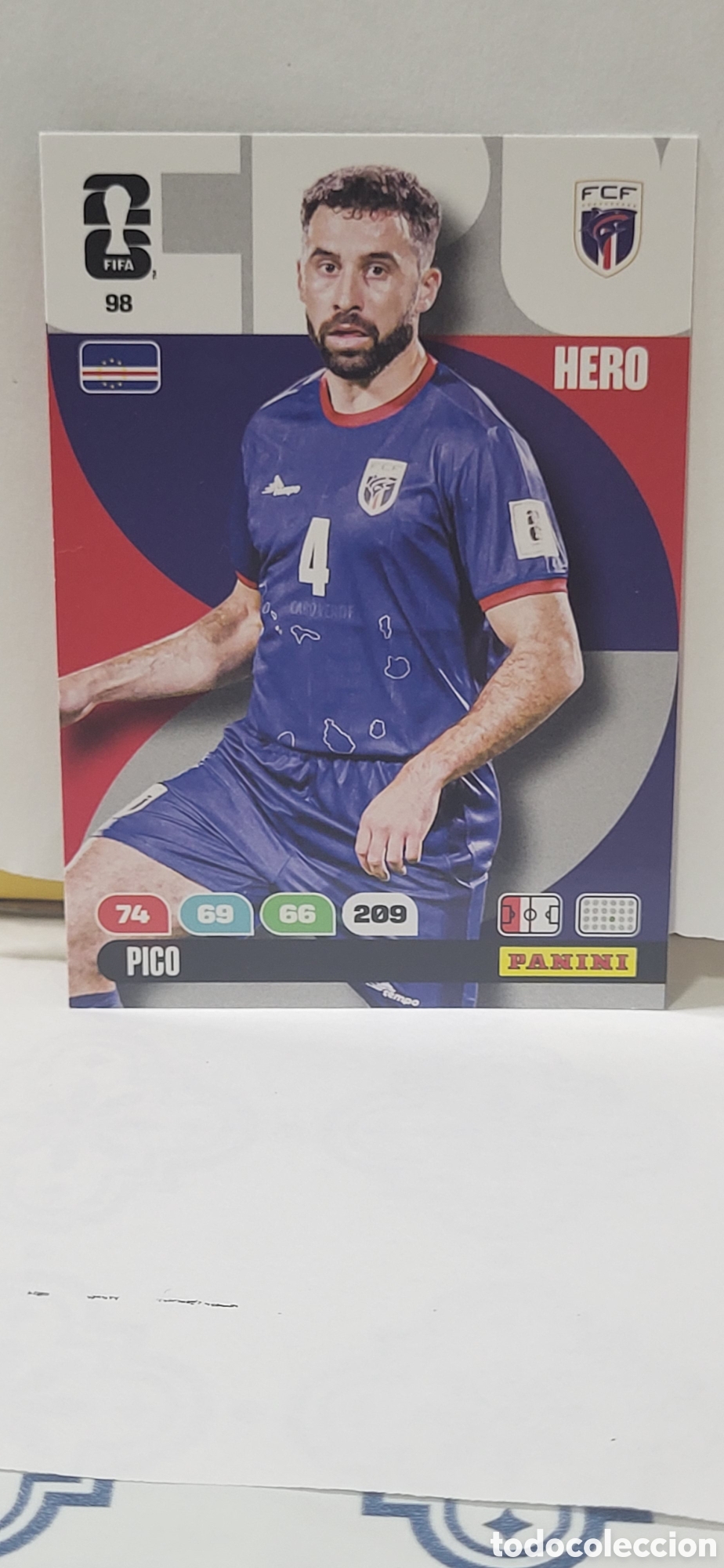 Coleccionismo cromos antiguos: PICO CABO VERDE N&ordm; 98 ADRENALYN XL MUNDIAL 2026 26 FIFA WORLD CUP PANINI