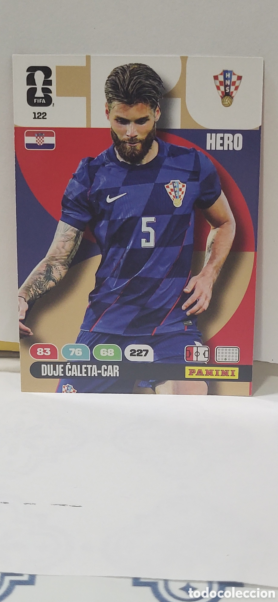 Collezionismo Figurine antiche: DUJE CALETA-CAR CROACIA N&ordm; 122 ADRENALYN XL MUNDIAL 2026 26 FIFA WORLD CUP PANINI