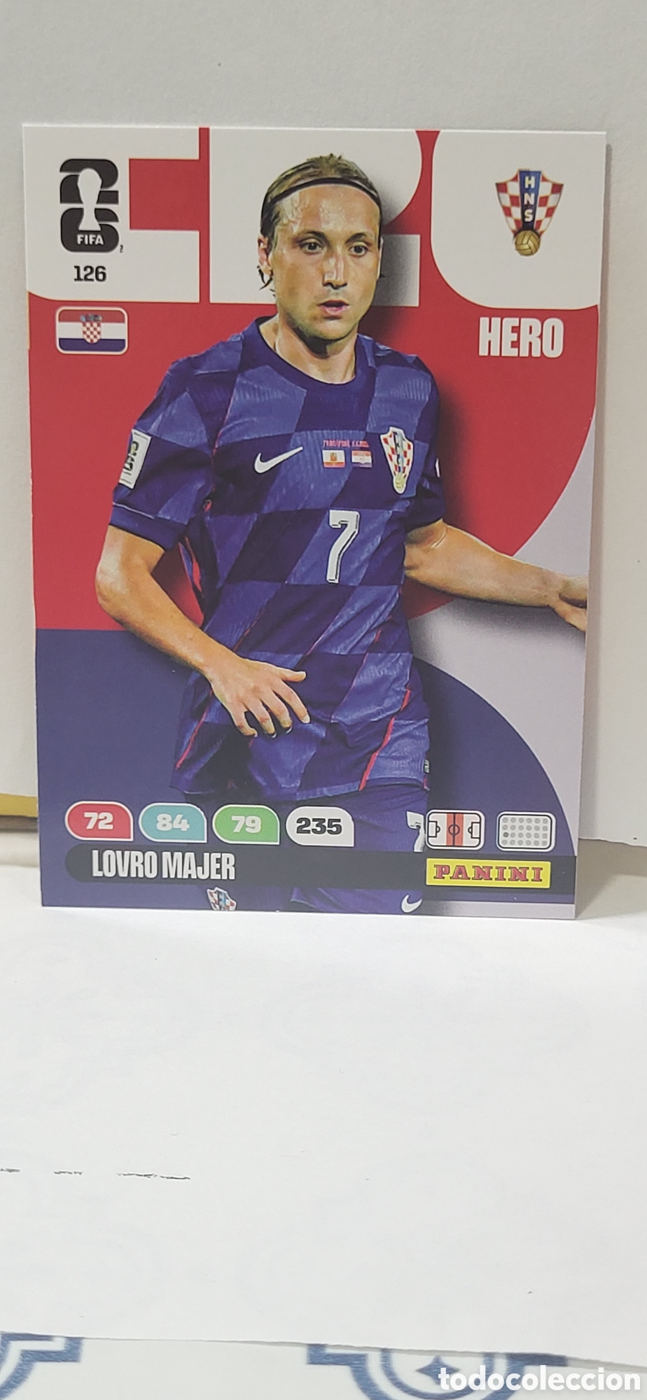 Collezionismo Figurine antiche: LOVRO MAJER CROACIA N&ordm; 126 ADRENALYN XL MUNDIAL 2026 26 FIFA WORLD CUP PANINI
