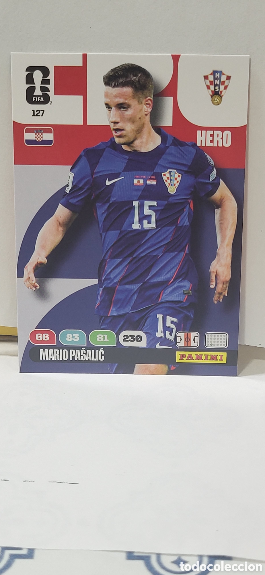 Collectable Antique Stickers: MARIO PASALIC CROACIA N&ordm; 127 ADRENALYN XL MUNDIAL 2026 26 FIFA WORLD CUP PANINI