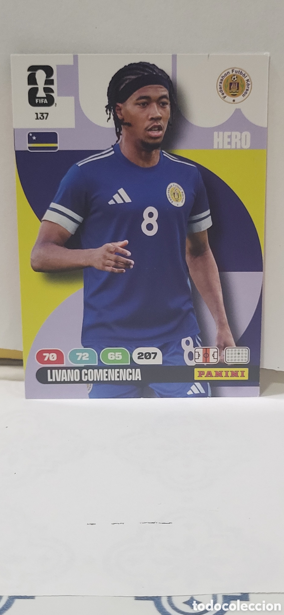Collectionnisme Cartes &agrave; collectionner anciennes: LIVANO COMENENCIA CURAZAO CURA&Ccedil;AO N&ordm; 137 ADRENALYN XL MUNDIAL 2026 26 FIFA WORLD CUP PANINI