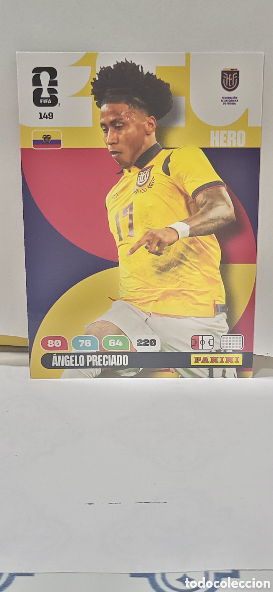 Sammeln alte Sammelbilder: ANGELO PRECIADO ECUADOR N&ordm; 149 ADRENALYN XL MUNDIAL 2026 26 FIFA WORLD CUP PANINI