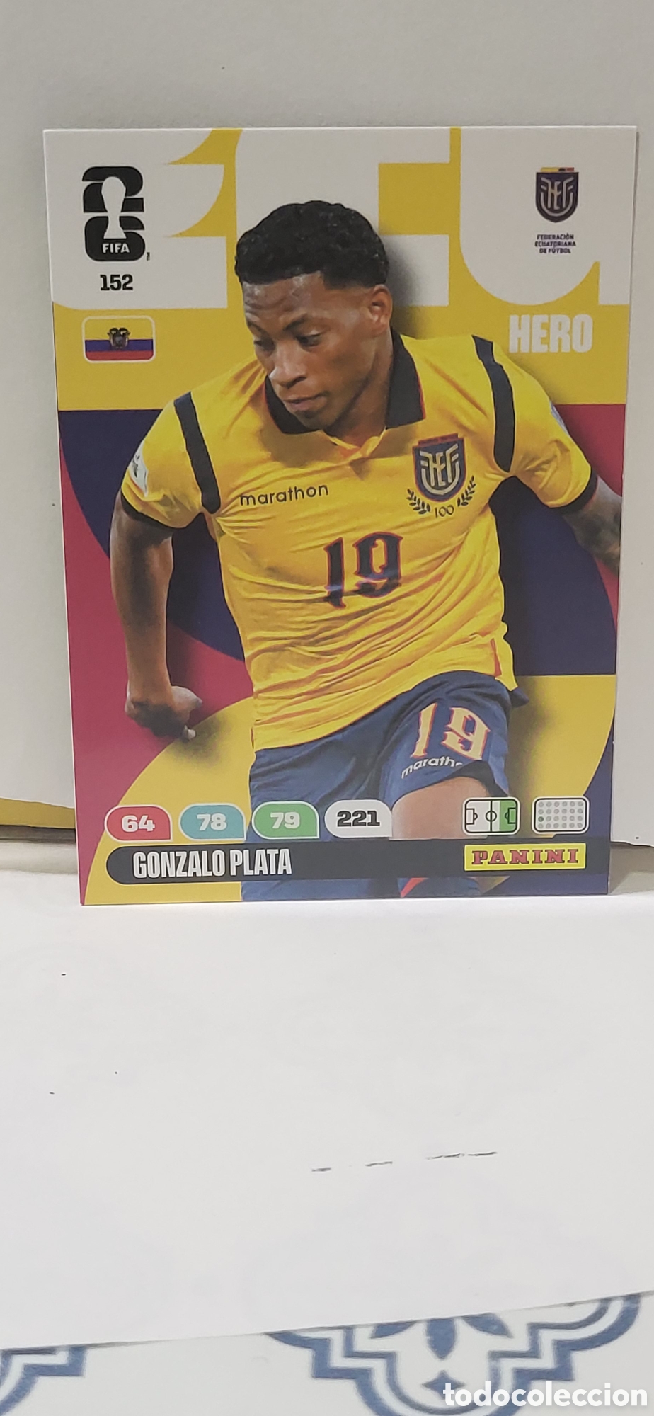 Sammeln alte Sammelbilder: GONZALO PLATA ECUADOR N&ordm; 152 ADRENALYN XL MUNDIAL 2026 26 FIFA WORLD CUP PANINI