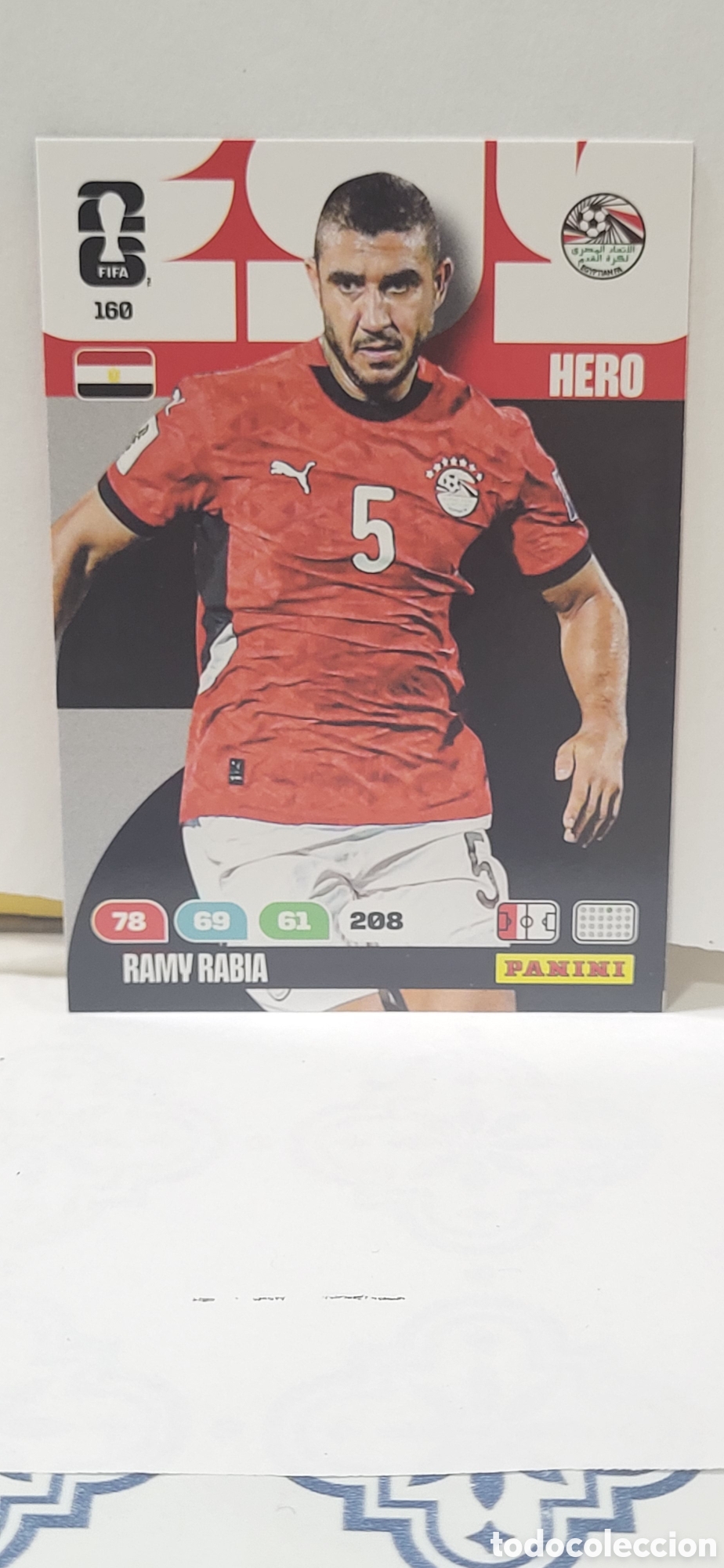 Colecionismo Cromos antigos: RAMY RABIA EGIPTO N&ordm; 160 ADRENALYN XL MUNDIAL 2026 26 FIFA WORLD CUP PANINI