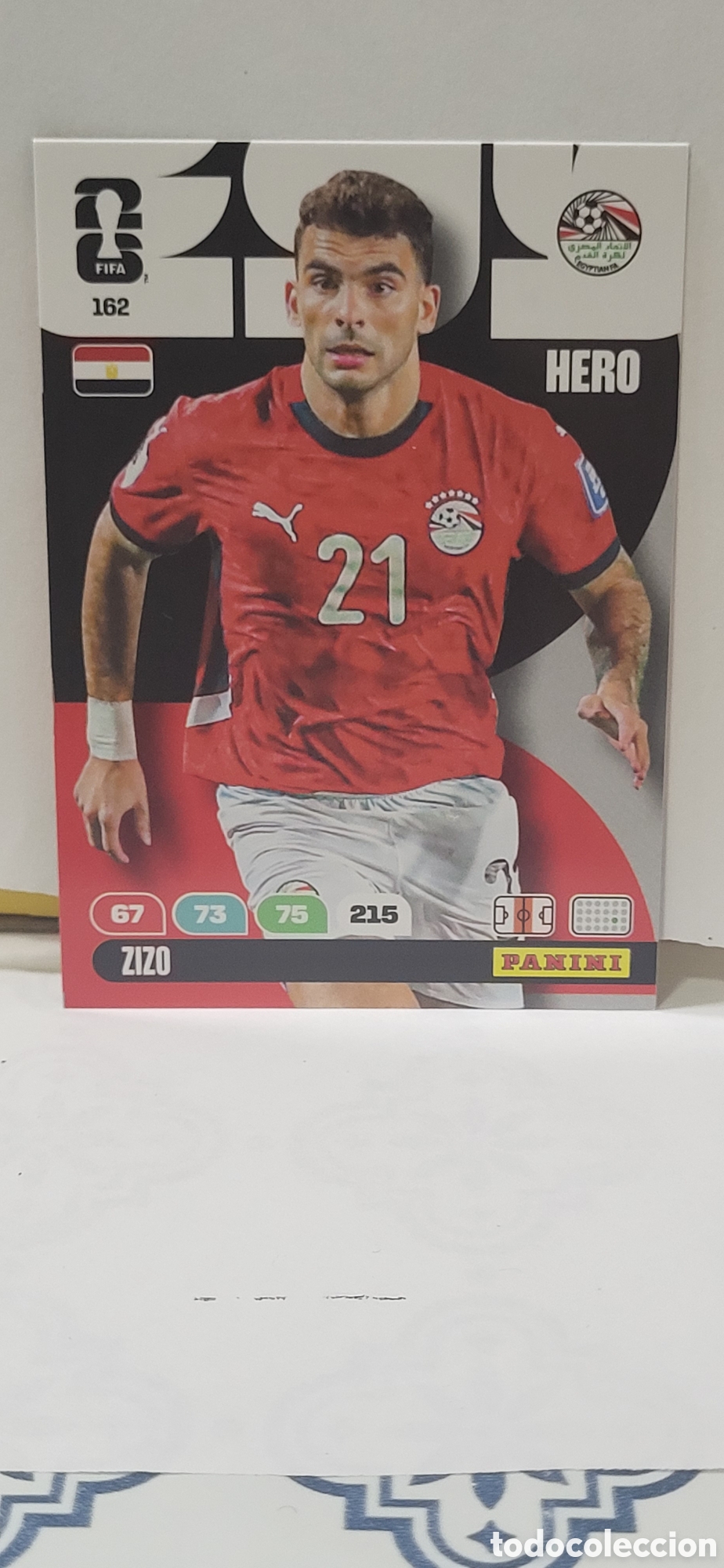 Colecionismo Cromos antigos: ZIZO EGIPTO N&ordm; 162 ADRENALYN XL MUNDIAL 2026 26 FIFA WORLD CUP PANINI
