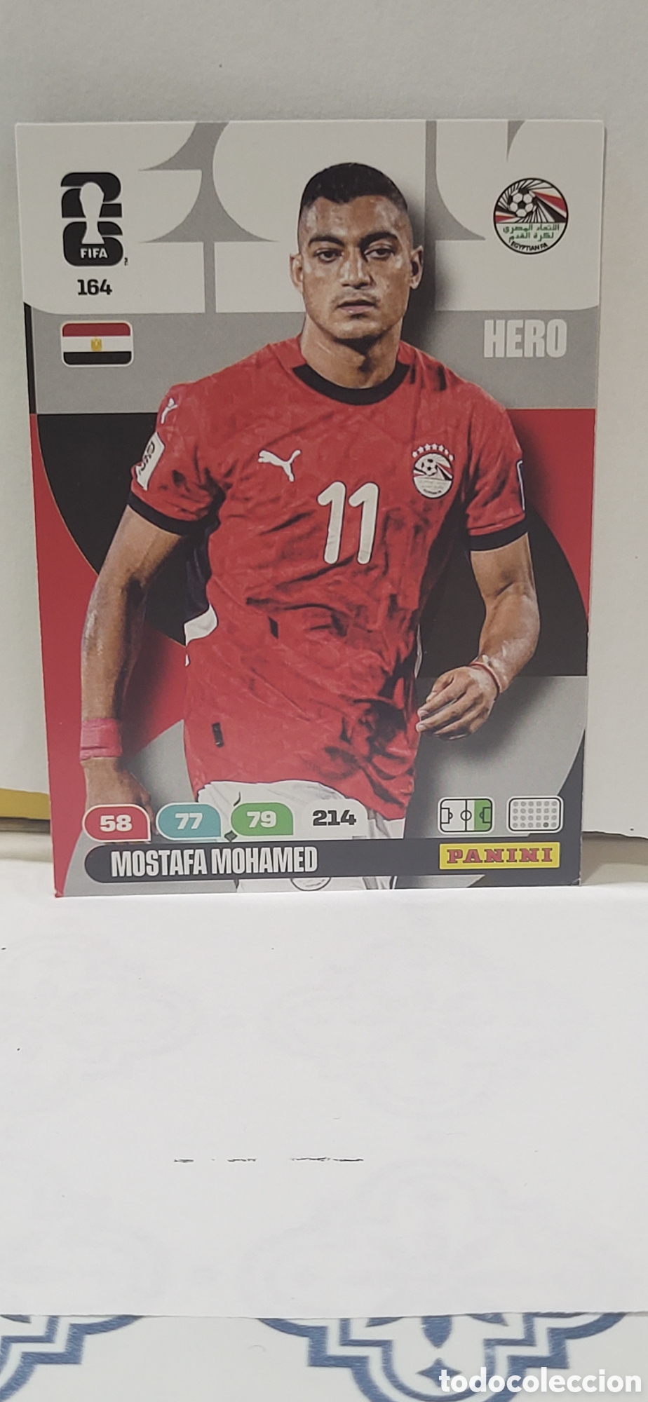 Colecionismo Cromos antigos: MOSTAFA MOHAMED EGIPTO N&ordm; 164 ADRENALYN XL MUNDIAL 2026 26 FIFA WORLD CUP PANINI