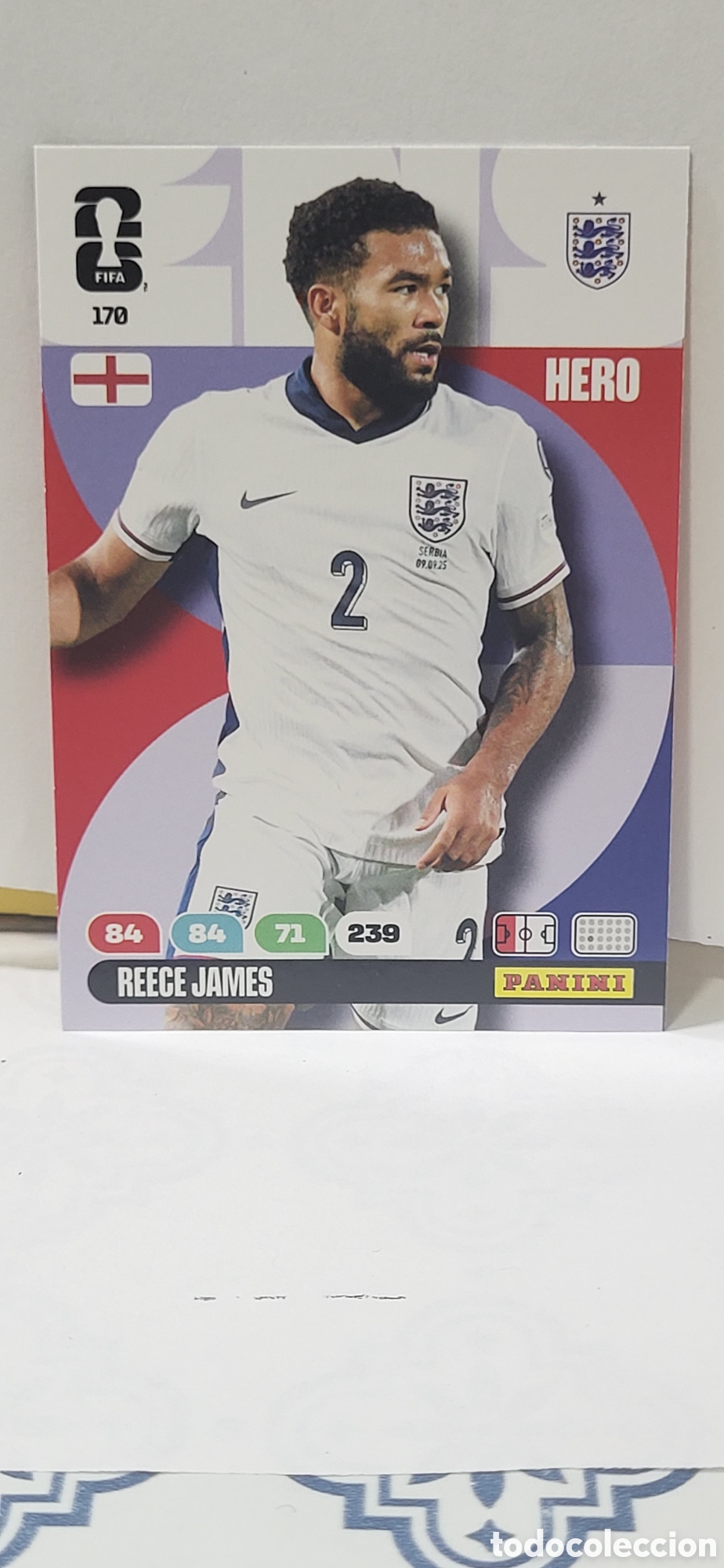 Colecionismo Cromos antigos: REECE JAMES INGLATERRA N&ordm; 170 ADRENALYN XL MUNDIAL 2026 26 FIFA WORLD CUP PANINI