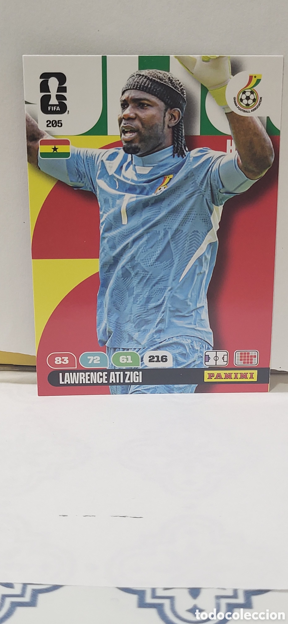 Sammeln alte Sammelbilder: LAWRENCE ATI ZIGI GHANA N&ordm; 205 ADRENALYN XL MUNDIAL 2026 26 FIFA WORLD CUP PANINI