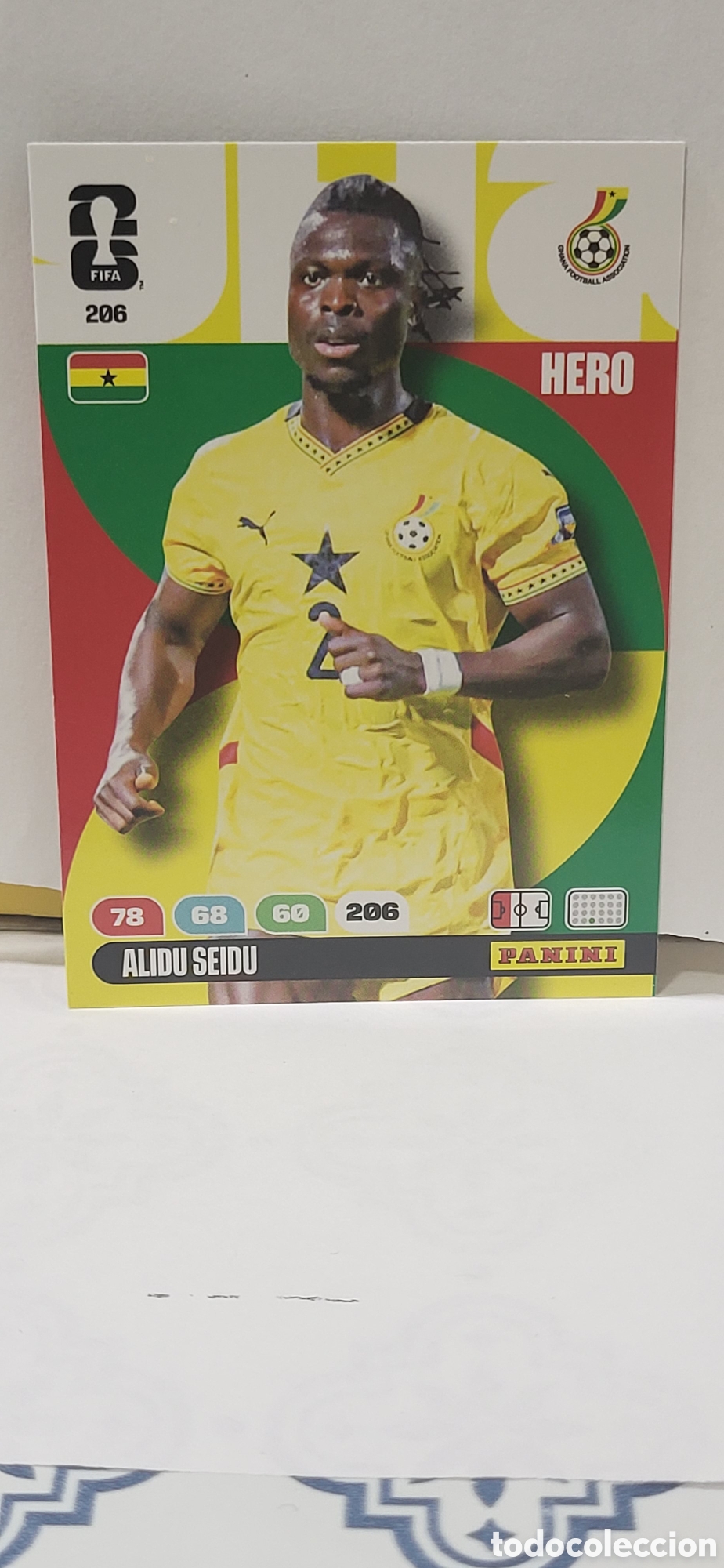 Sammeln alte Sammelbilder: ALIDU SEIDU GHANA N&ordm; 206 ADRENALYN XL MUNDIAL 2026 26 FIFA WORLD CUP PANINI