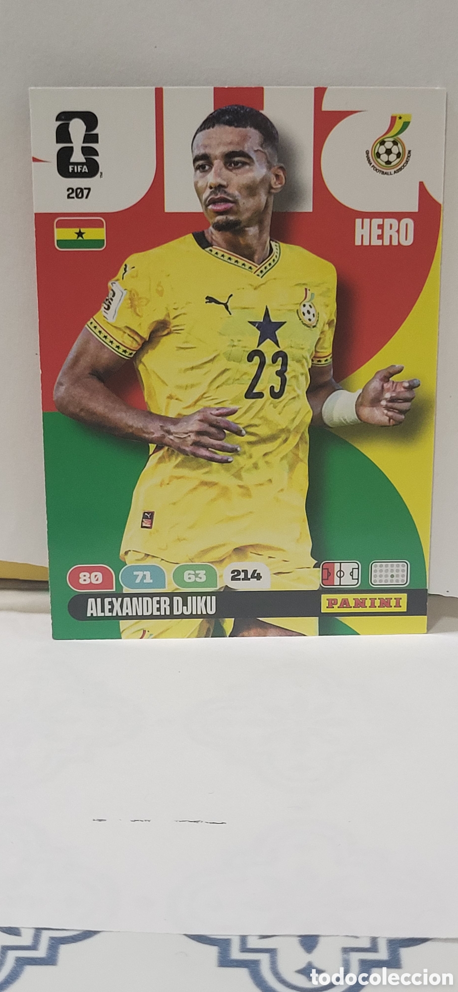 Sammeln alte Sammelbilder: ALEXANDER DJIKU GHANA N&ordm; 207 ADRENALYN XL MUNDIAL 2026 26 FIFA WORLD CUP PANINI