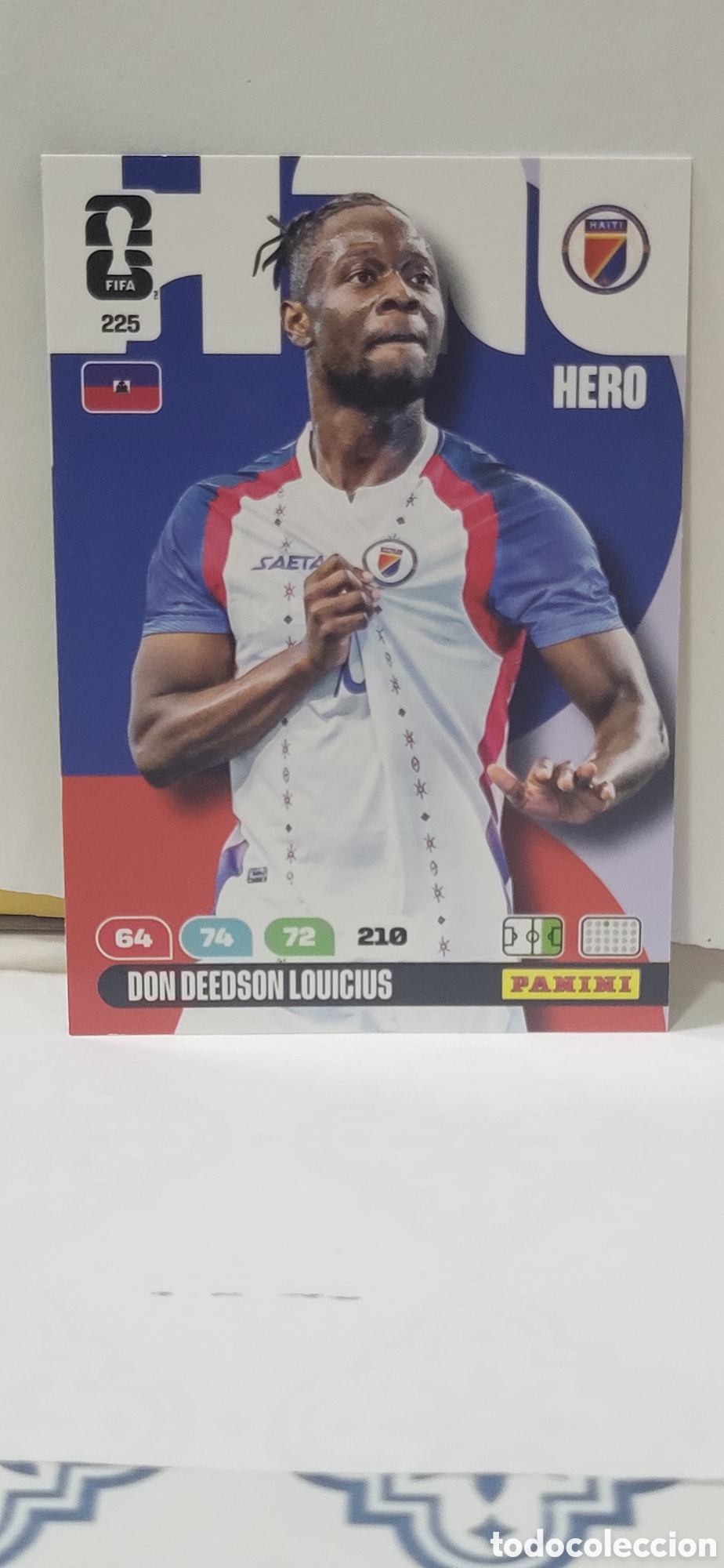 Collectable Antique Stickers: DON DEEDSON LOUICIUS HAITI N&ordm; 225 ADRENALYN XL MUNDIAL 2026 26 FIFA WORLD CUP PANINI