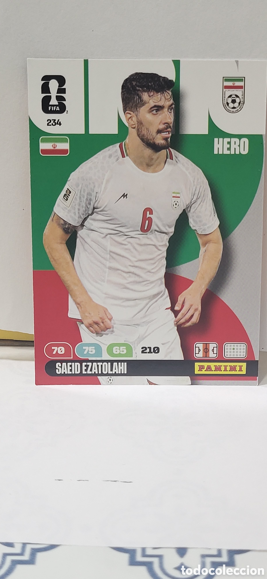 Collectable Antique Stickers: SAEID EZATOLAHI IRAN N&ordm; 234 ADRENALYN XL MUNDIAL 2026 26 FIFA WORLD CUP PANINI