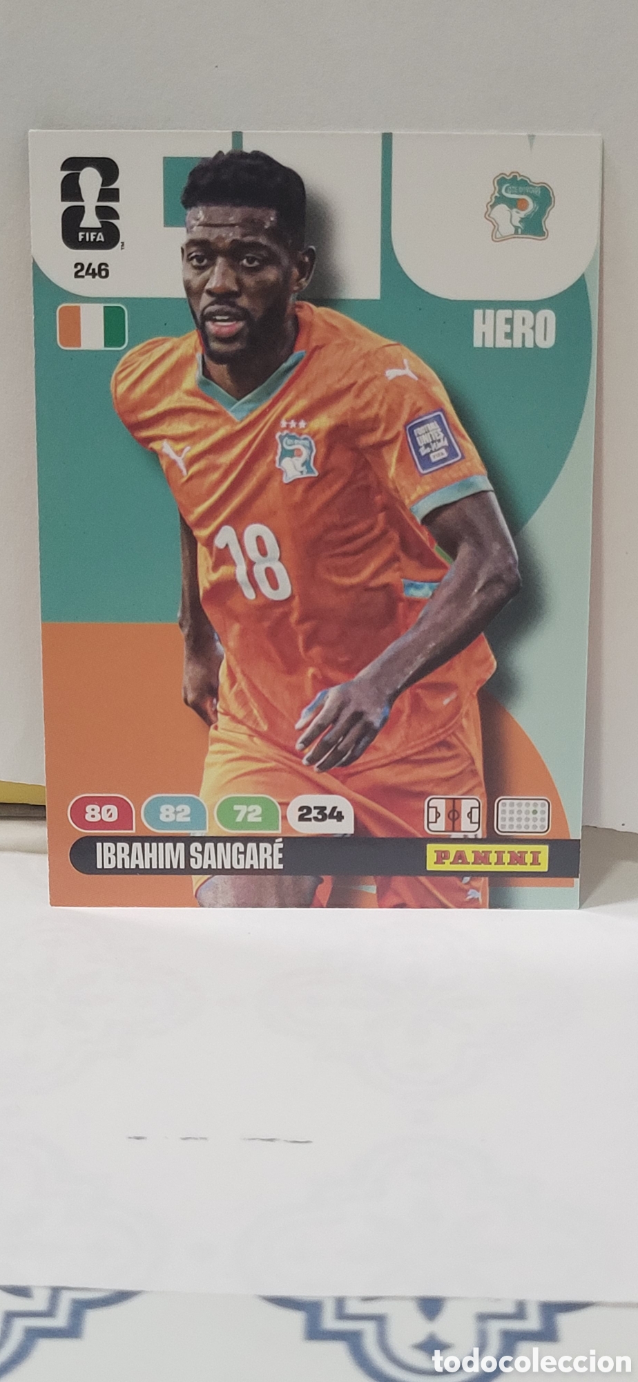 Collectable Antique Stickers: IBRAHIM SANGARE COSTA DE MARFIL N&ordm; 246 ADRENALYN XL MUNDIAL 2026 26 FIFA WORLD CUP PANINI