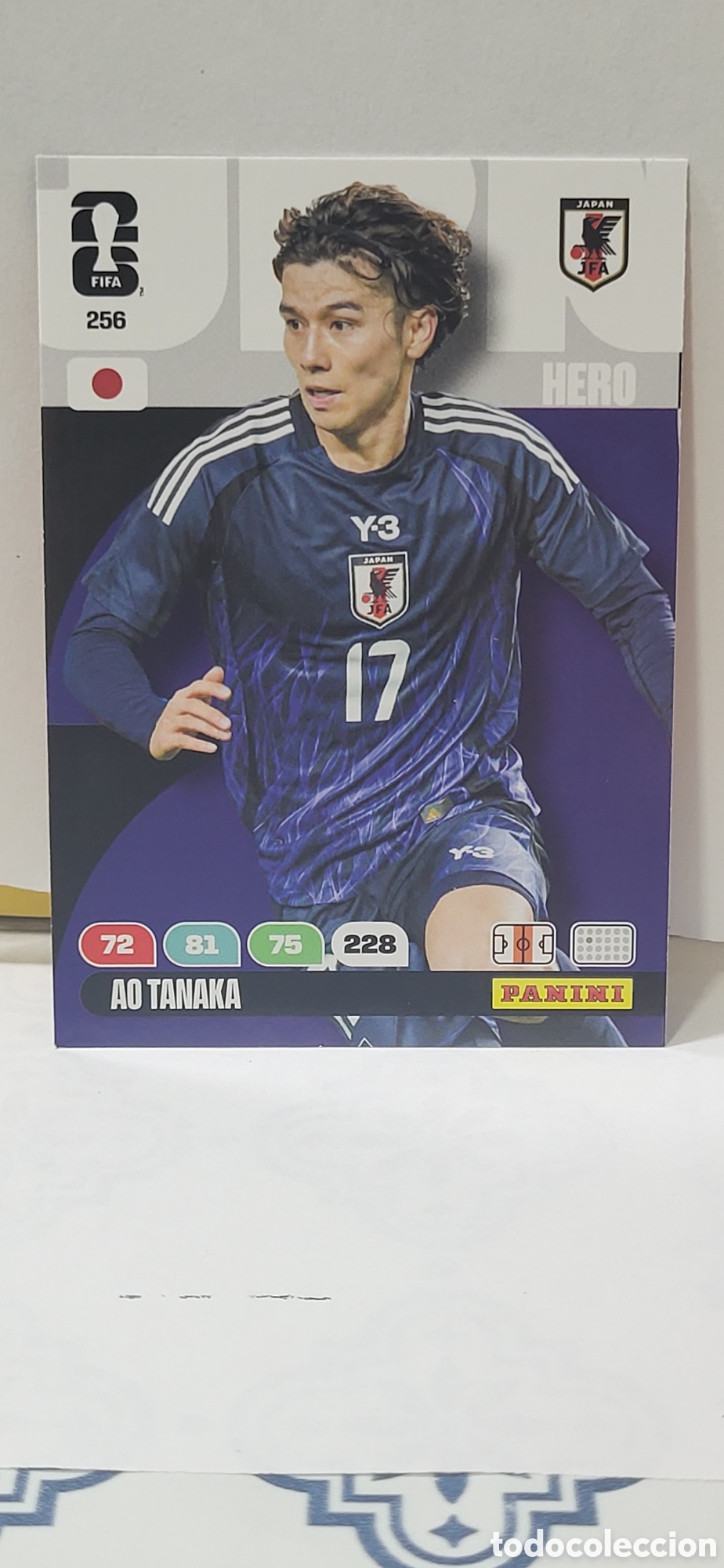 Colecionismo Cromos antigos: AO TANAKA JAPON N&ordm; 256 ADRENALYN XL MUNDIAL 2026 26 FIFA WORLD CUP PANINI