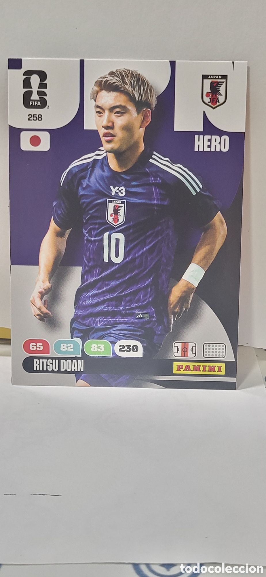 Collectionnisme Cartes &agrave; collectionner anciennes: RITSU DOAN JAPON N&ordm; 258 ADRENALYN XL MUNDIAL 2026 26 FIFA WORLD CUP PANINI