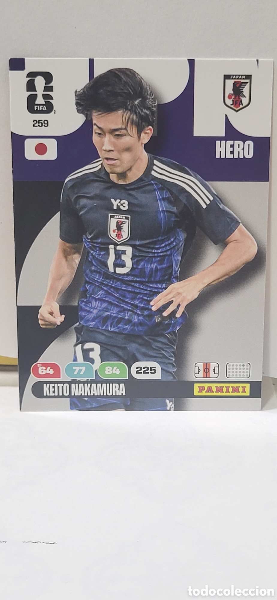 Collectionnisme Cartes &agrave; collectionner anciennes: KEITO NAKAMURA JAPON N&ordm; 259 ADRENALYN XL MUNDIAL 2026 26 FIFA WORLD CUP PANINI