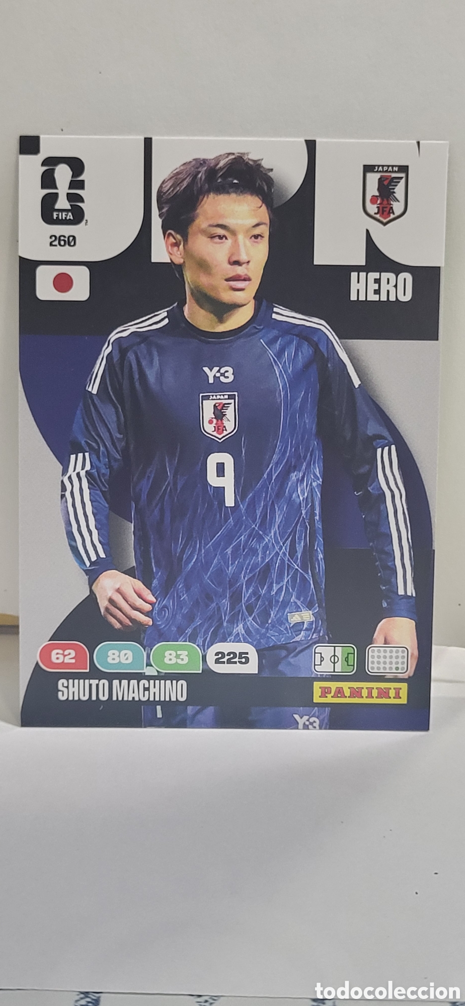 Collectionnisme Cartes &agrave; collectionner anciennes: SHUTO MACHINO JAPON N&ordm; 260 ADRENALYN XL MUNDIAL 2026 26 FIFA WORLD CUP PANINI