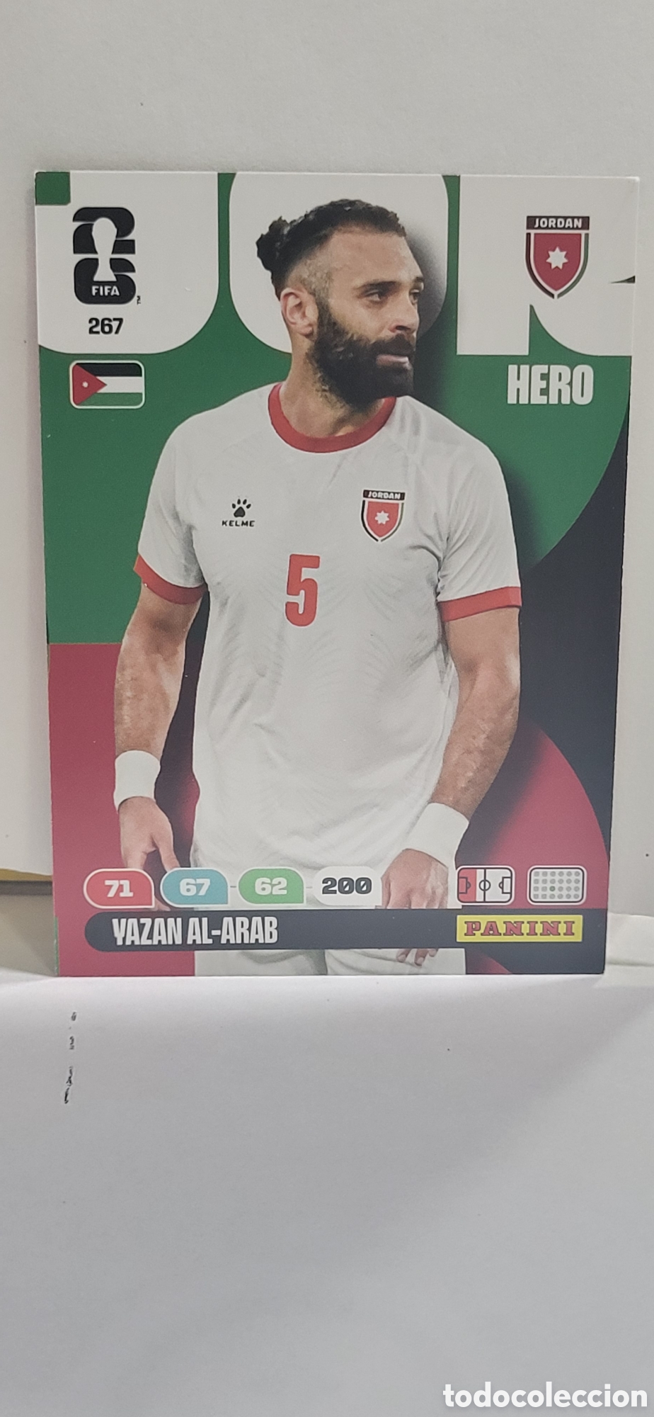 Collectionnisme Cartes &agrave; collectionner anciennes: YAZAN AL-ARAB JORDANIA N&ordm; 267 ADRENALYN XL MUNDIAL 2026 26 FIFA WORLD CUP PANINI