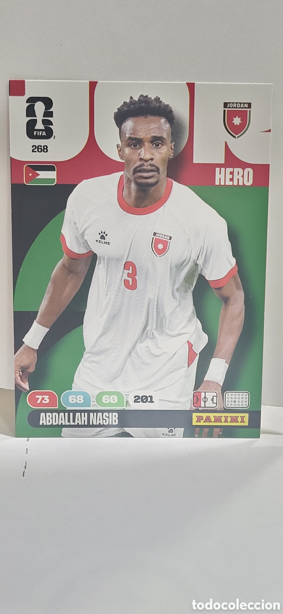 Collectionnisme Cartes &agrave; collectionner anciennes: ABDALLAH NASIB JORDANIA N&ordm; 268 ADRENALYN XL MUNDIAL 2026 26 FIFA WORLD CUP PANINI